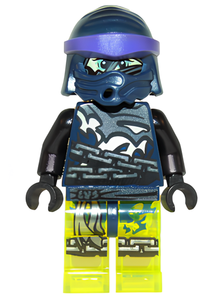 Минифигурка Lego Ninjago Ghost, Chain Master Wrayth / Ghost Warrior Wrayth njo178 U